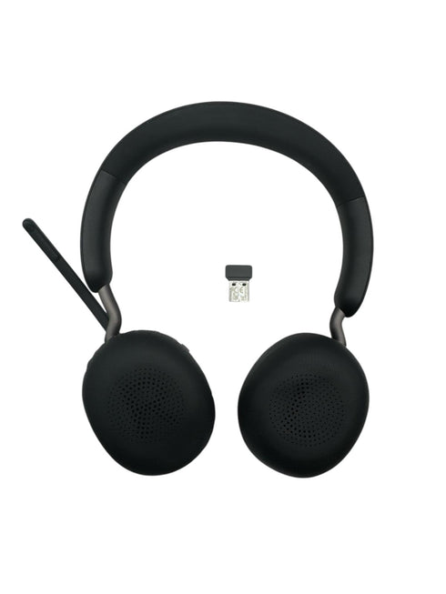 Jabra Evolve2 65 trådlösa hörlurar Bluetooth-headset (beg)