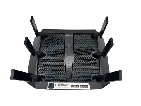 NETGEAR Nighthawk X6 AC3200 Tri-Band WiFi Router Model: R8000 (beg)