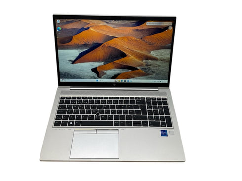 HP EliteBook 850 G8 15,6-tums Touch bärbar dator, Intel i7 1185G7 / 16 GB DDR4 RAM, 512 GB (beg)