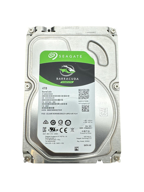 Seagate Barracuda Compute hårddisk 4 TB (beg)