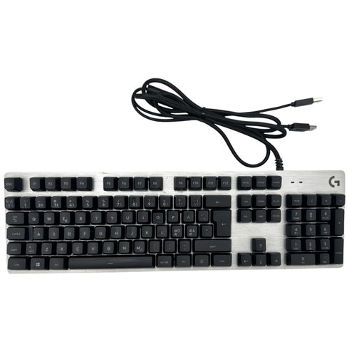 Logitech G413 Silver – Mekaniskt Gamingtangentbord, Nordisk Layout
