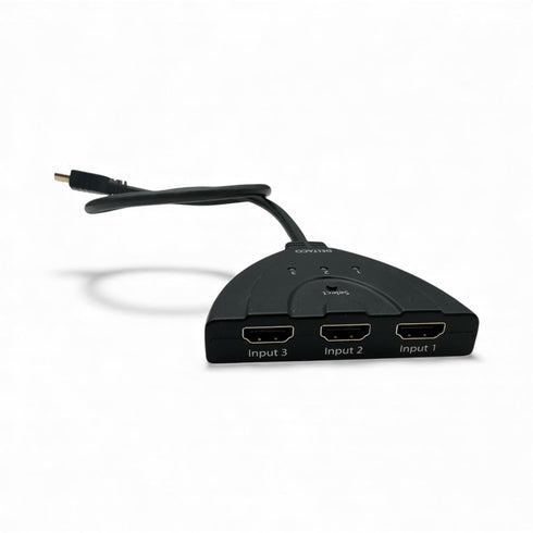 HDMI-switch 3 ingångar 1080P - Svart (beg)