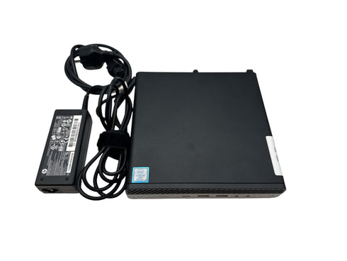 HP EliteDesk 800 G5 Desktop Mini i5-9500T | 8 GB | 265 GB SSD | Win 11 Pro trådlöst / WiFi (beg)