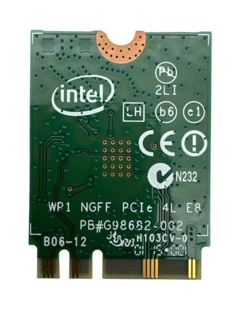 Intel Dual Band Wireless-AC 3160 nätverkskort, modellnummer 3160NGW.