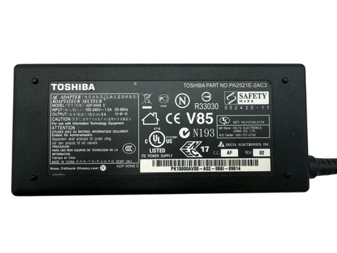 Original Toshiba Laddare / Strömförsörjning ADP-90NB / 15V 6A 90W (beg)