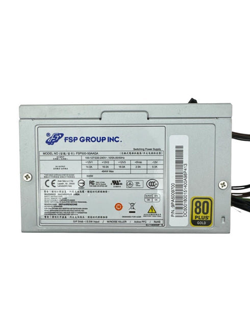 Nätaggregat/PSU FSP Group FSP500-50AAGA 500W. 80 Plus Gold (Beg)