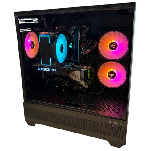 Gamingdator AMD Ryzen 5 5500 – RTX 2060 SUPER 8GB, 16GB RAM, 500GB SSD, 3000 gb hårddisk western RGB