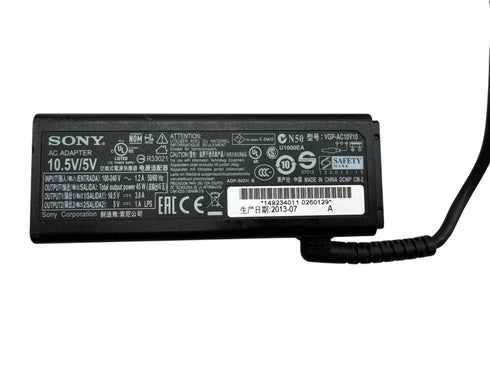 Original Sony Laptop Laddare AC Adapter modell VGP-AC10V10 med nätsladd (beg)
