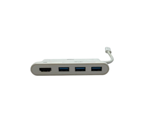 USB-C-adapter med HDMI-port och 3 st USB-A 3.1-portar
