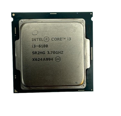 Intel Core i3 6100 3.7 GHz Processor socket Intel 1151
