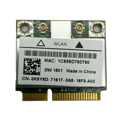 BroadCom BCM94312HMG DW1397 Half Mini PCI-Express PCIe trådlöst WLAN WiFi-kort för Dell KW770 FR016