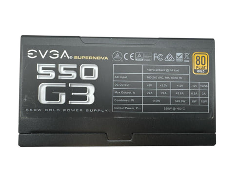 Nätaggregat EVGA Supernova G3 550W