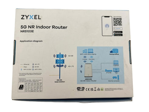 Zyxel NR5103E 5G-router WiFi 6 (beg)