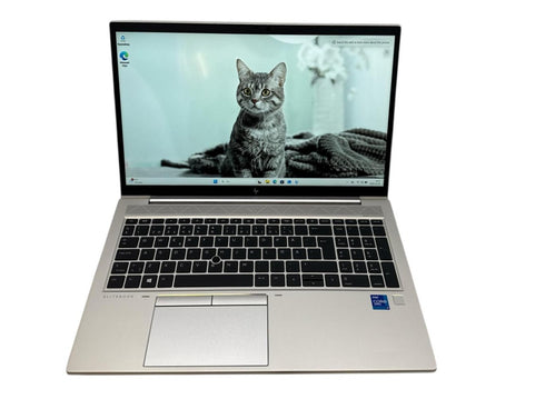 HP EliteBook 850 G8 15,6-tums Touch bärbar dator, Intel i7 1185G7 / 16 GB DDR4 RAM, 512 GB (beg)
