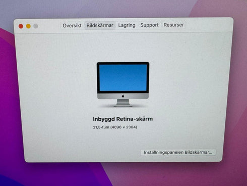 Apple iMac Retina 4K 21,5" – Core i5 3,1 GHz, 8 GB, 1 TB