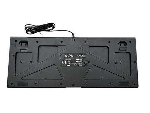 NOS K400 Gaming Tangentbord med RGB-belysning