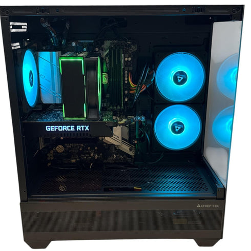 Gamingdator AMD Ryzen 5 5500 – RTX 2060 SUPER 8GB, 16GB RAM, 500GB SSD, 3000 gb hårddisk western RGB