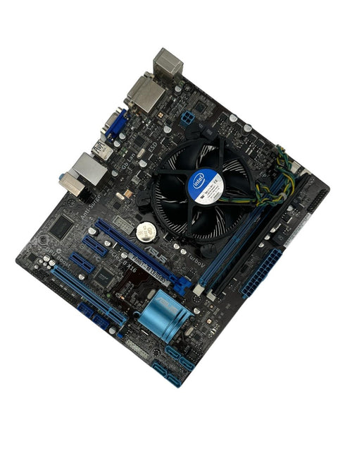Moderkort ASUS P8H61-M LE/CSM LGA1155 med Processor intel core i5 och RAM minne