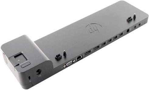 HP 2013 Ultra Slim Docking Station med HP AC Adapter