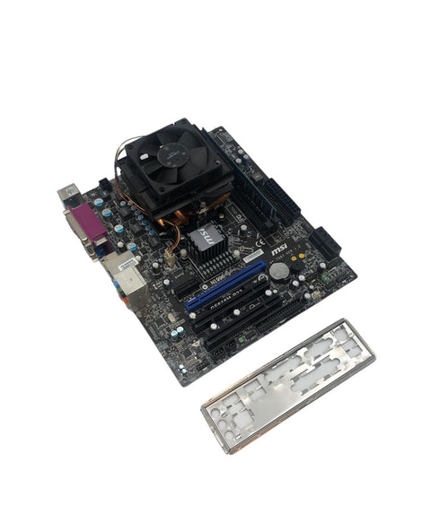 Moderkort MSI GF615M-P33 med Processor AMD/ Ram minne.