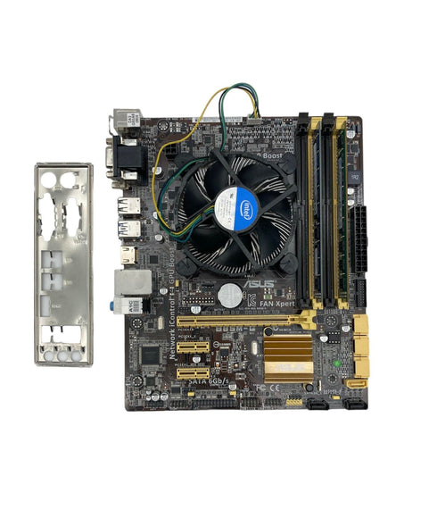 Moderkort ASUS B85M-G med Processor intel core i5-4440(och RAM minne 8GB