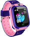 Smartklocka för barn SOS klocka Vattentät IP67 Barnpresent (färg: Rosa