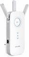 TP-Link RE450 AC1750 Gigabit Dualband WLAN Repeater (1300 Mbit/s (5 GHz) och 450 Mbit/s (2,4 GHz), AP-läge, signalstyrkeindikator, 1 Gigabit-port, WPS, lämplig för alla WLAN-enheter) (beg)
