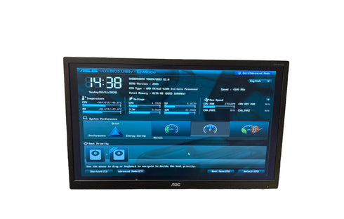 Moderkort Asus SABERTOOTH 990FX GEN3/R2.0 med Processor och RAM minne