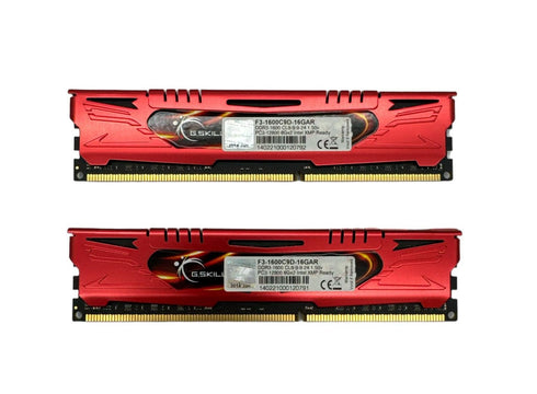 G.Skill F3-1600C9D-16GAR minne 16 GB (1 600 MHz, CL9, 2 x 8 GB) DDR3-RAM