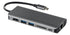 USB-C dockningsstation Deltaco USBC-1266 (beg)