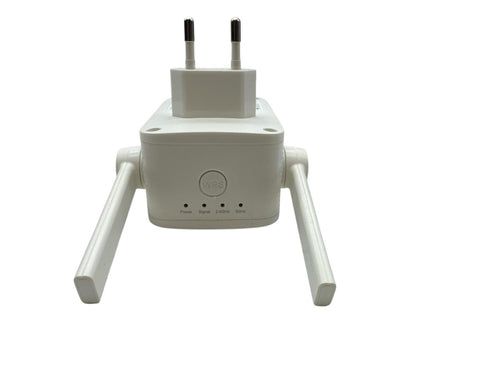 TP-Link RE305 AC1200 WLAN-Repeater med dubbla band (867 Mbit/s (5 GHz) 300 Mbit/s (2,4 GHz), appkontroll, 1 x port, 2 x flexibla externa antenner, WPS, kompatibel med alla WLAN-enheter) (beg)