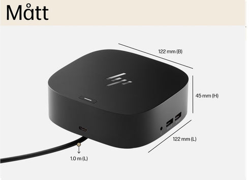 HP Thunderbolt Dock G5 Dockningsstation (beg)
