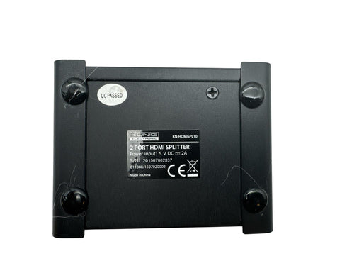 König 2-port HDMI-splitter, modell KN-HDMISPL10. (beg)