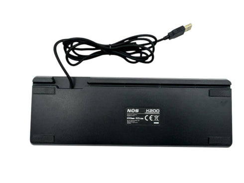Nos k200 Gaming Tangentbord RGB (beg)