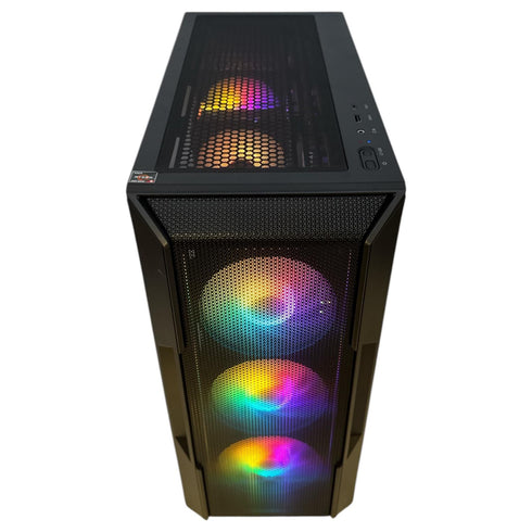 Gamingdator AMD Ryzen 5 5500 – RTX 2060 SUPER 8GB, 16GB RAM, 500GB SSD, 2000 gb seagate hårddisk RGB