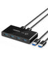 UGREEN USB 3.0 Switch 2-in-4 – 4 USB-portar, 2 datorer