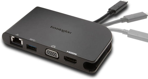 Kensington mobil dockningsstation – USB-C universell bärbar datordockningsstation