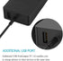 Microsoft AC DC-adapter/Laddare 44W 15V 2.58A modell 1625 (beg)