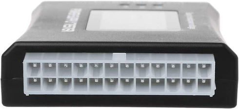 Nätdelstestare med LCD, ATX12V, 24-pin, 4/8-pin, PCI-E, SATA,