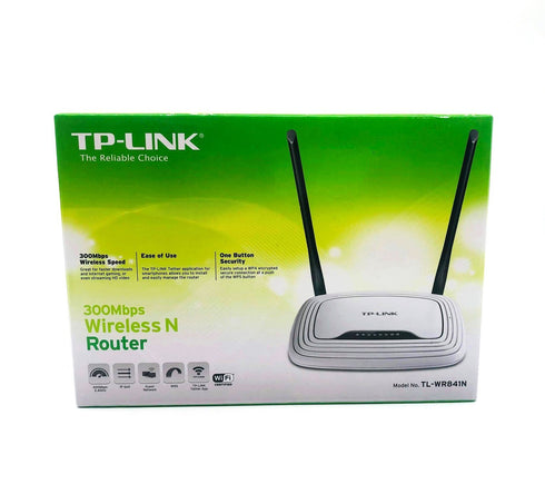 TP-Link -TL-WR841N - WLAN Router 802.11n/g/b 300 Mbps,