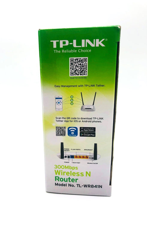TP-Link -TL-WR841N - WLAN Router 802.11n/g/b 300 Mbps,