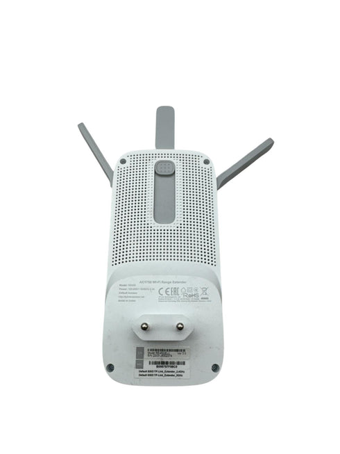 TP-Link RE450 AC1750 Gigabit Dualband WLAN Repeater (1300 Mbit/s (5 GHz) och 450 Mbit/s (2,4 GHz), AP-läge, signalstyrkeindikator, 1 Gigabit-port, WPS, lämplig för alla WLAN-enheter) (beg)