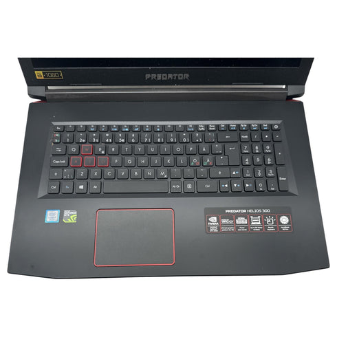 Acer Predator Helios 300 Gaming Laptop – i7-7700HQ, GTX 1060, 8GB RAM, 256GB SSD