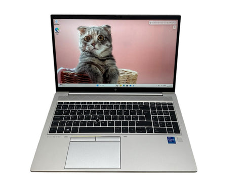 HP EliteBook 850 G8 15,6-tums Touch bärbar dator, Intel i7 1185G7 / 16 GB DDR4 RAM, 512 GB (beg)