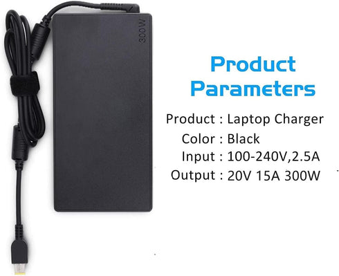 Lenovo original laddare 300 W 20 V 15 A laddare ADL300SDC3A(beg)