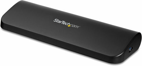 StarTech.com USB 3.0-dockningsstation för dubbla skärmar med HDMI DVI/VGA (beg)