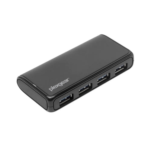 Plexgear Desktop 500 USB 5 Gbps hubb med 4-vägs strömförsörjning