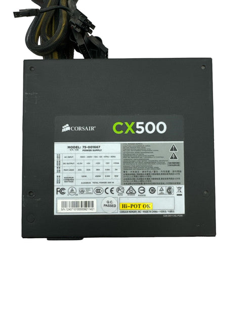 Corsair CX500 500W Power Supply/ nätaggregat