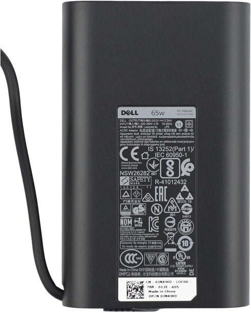 10 st Dell Original HA65NM130 65W 19,5 V 3.34A 6TFFF 06TFFF Notebook Ac adapter