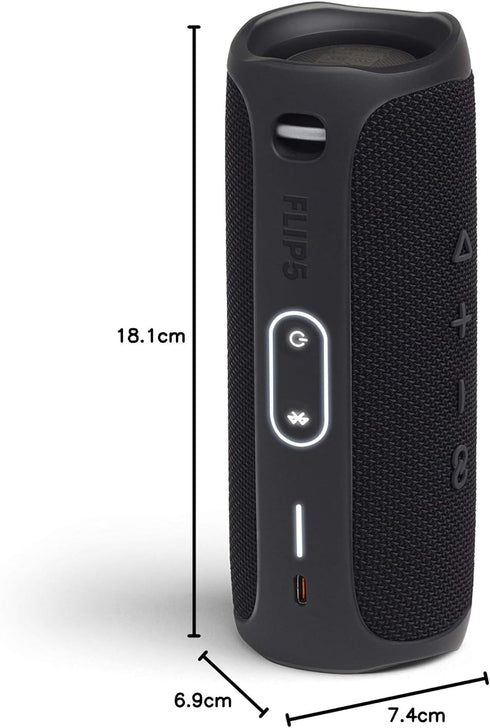 JBL Flip 5 bärbar trådlös högtalare Bluetooth (beg)